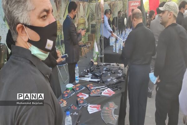 برگزاری مراسم راهپیمایی اربعین حسینی در تهران با حضور فرمانده کل سپاه  پاسداران انقلاب اسلامی