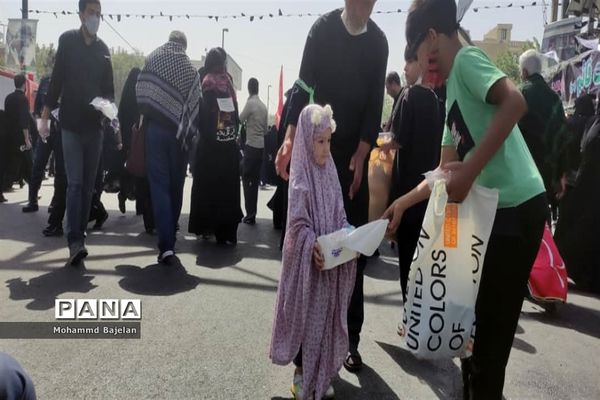 برگزاری مراسم راهپیمایی اربعین حسینی در تهران با حضور فرمانده کل سپاه  پاسداران انقلاب اسلامی