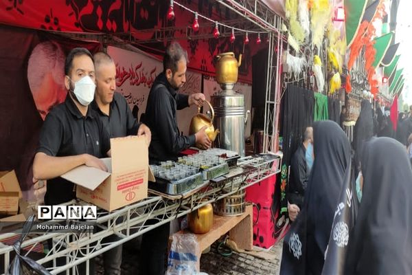 برگزاری مراسم راهپیمایی اربعین حسینی در تهران با حضور فرمانده کل سپاه  پاسداران انقلاب اسلامی