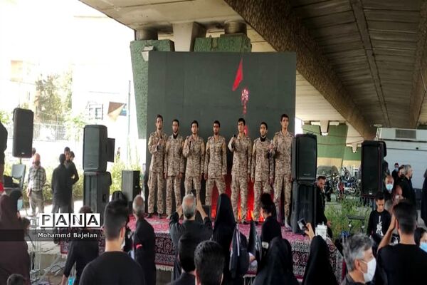 برگزاری مراسم راهپیمایی اربعین حسینی در تهران با حضور فرمانده کل سپاه  پاسداران انقلاب اسلامی