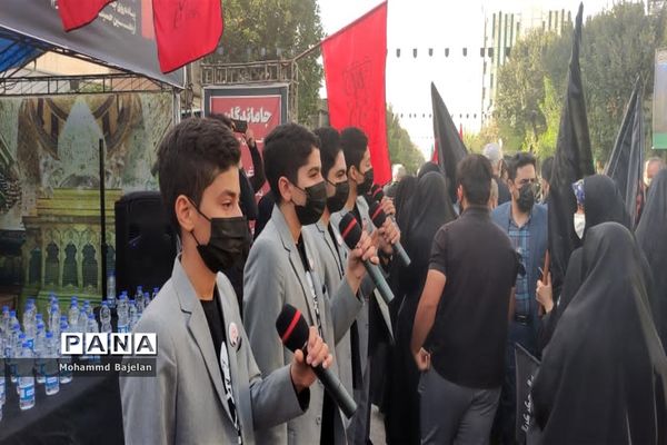 برگزاری مراسم راهپیمایی اربعین حسینی در تهران با حضور فرمانده کل سپاه  پاسداران انقلاب اسلامی