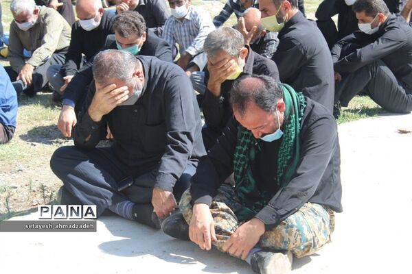 مراسم عزاداری اربعین حسینی در شهرستان گلوگاه