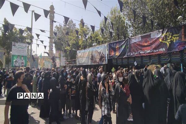 برگزاری مراسم عزاداری اربعین حسینی در البرز