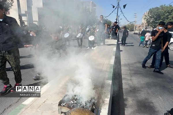 عزاداری اربعین حسینی(ع) در شهر جعفریه قم