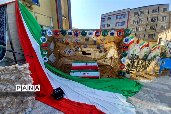 آیین نواختن زنگ ایثار و مقاومت در مدارس چابهار