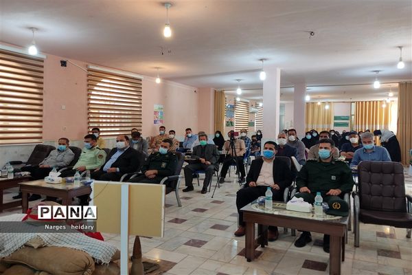 نواخته شدن زنگ ایثار و مقاومت در شهرستان امیدیه