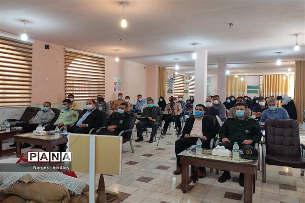 نواخته شدن زنگ ایثار و مقاومت در شهرستان امیدیه