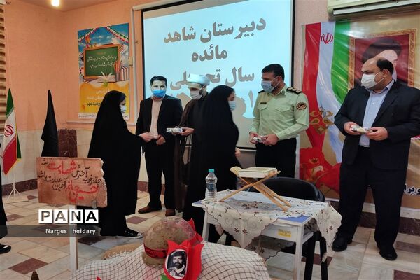 نواخته شدن زنگ ایثار و مقاومت در شهرستان امیدیه