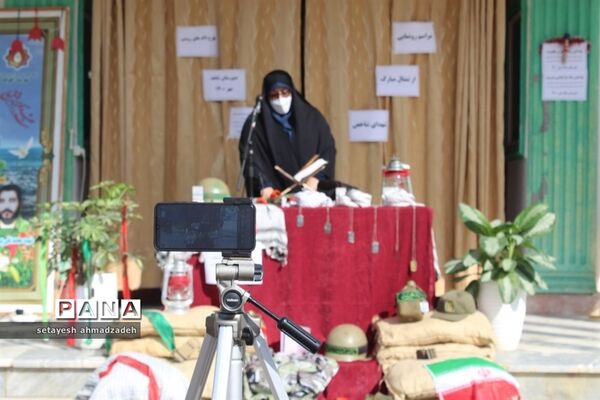 نواخته شدن زنگ ایثار و مقاومت درمدارس شهرستان گلوگاه