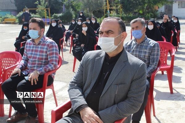 نواخته شدن زنگ ایثار و مقاومت درمدارس شهرستان گلوگاه