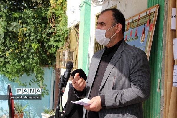 نواخته شدن زنگ ایثار و مقاومت درمدارس شهرستان گلوگاه