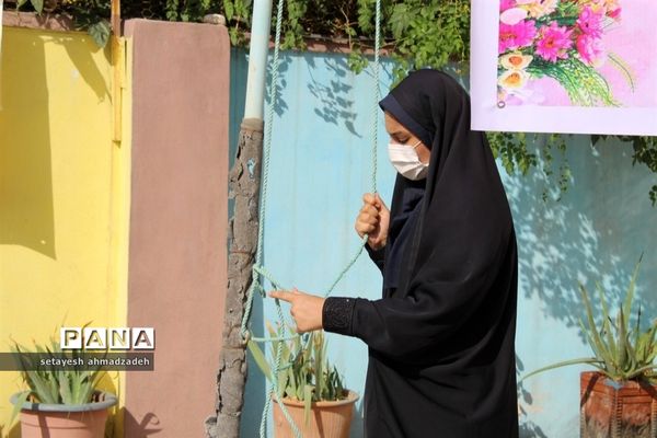 نواخته شدن زنگ ایثار و مقاومت درمدارس شهرستان گلوگاه