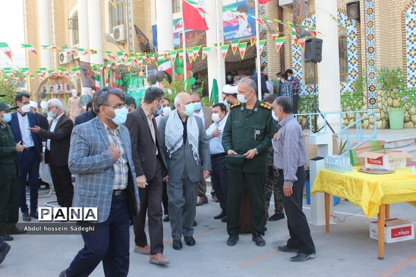 آیین زنگ ملی ایثار و مقاومت در بوشهر