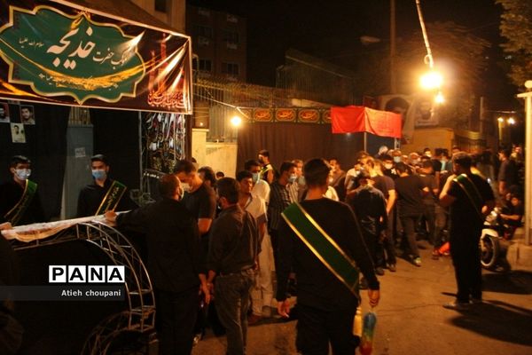 برپایی موکب حضرت خدیجه (س) در منطقه ۱۴