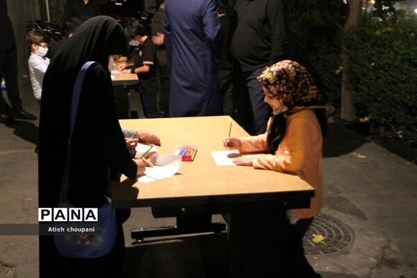 برپایی موکب حضرت خدیجه (س) در منطقه ۱۴