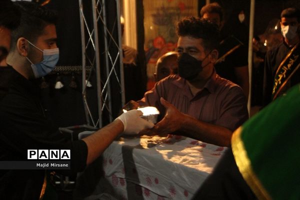 برپایی موکب حضرت خدیجه (س) در منطقه ۱۴