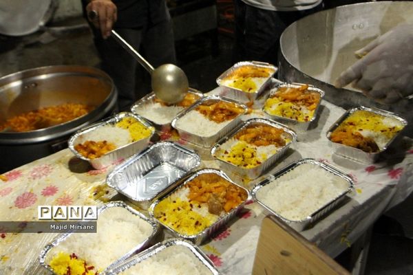 برپایی موکب حضرت خدیجه (س) در منطقه ۱۴