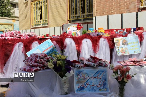 پویش مهر عاطفه‌ها همزمان با سراسر کشور در مدارس استان فارس