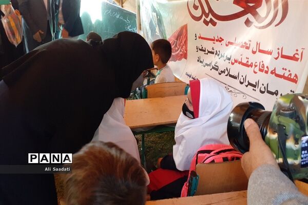نواختن زنگ آغاز فعالیت مدارس عشایری خراسان رضوی