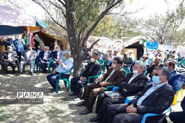 نواختن زنگ آغاز فعالیت مدارس عشایری خراسان رضوی