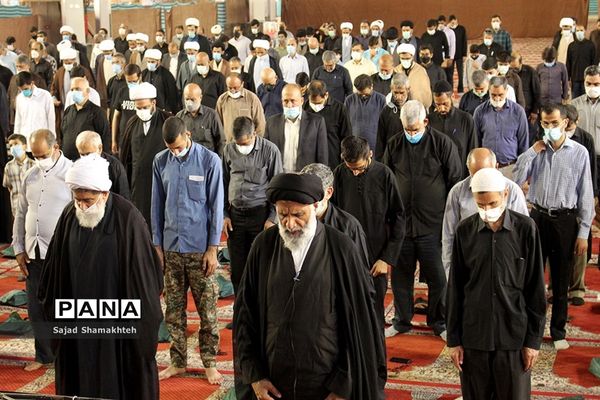 برگزاری نخستین نمازجمعه در اهواز پس از همه گیری کرونا