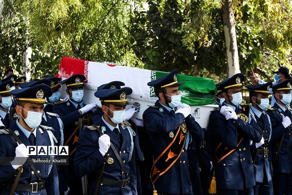 تشییع پیکر امیر سرتیپ دوم خلبان  منوچهر محققی