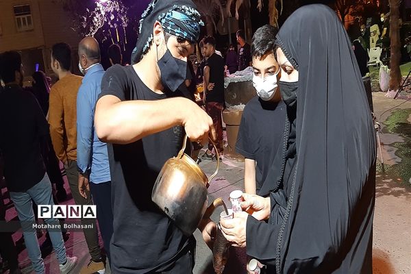 برپایی موکب احباب، به مناسبت رحلت پیامبر (ص) در منطقه ۱۴