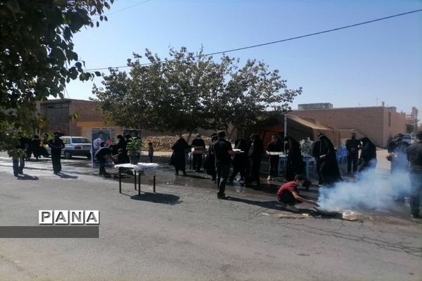 مراسم پیاده‌روی به مناسبت ۲۸ صفر در مهردشت ابرکوه