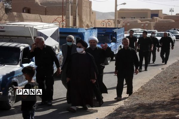 مراسم پیاده‌روی به مناسبت ۲۸ صفر در مهردشت ابرکوه