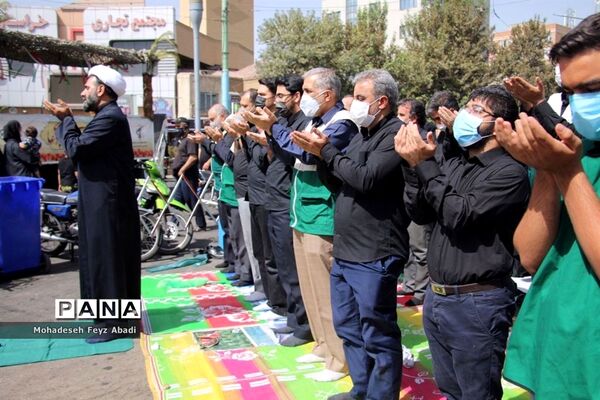 برپایی موکب سلطان خراسان توسط خادمیاران رضوی منطقه ۱۴