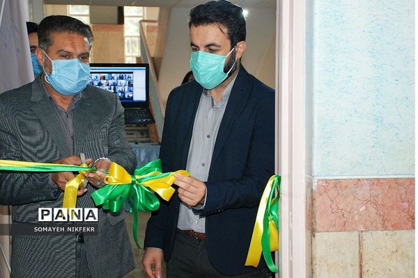 آیین افتتاح اتاق بهداشت درسه دبستان ناحیه یک ری، به مناسبت هفته سلامت