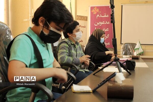 بازدید معاون پرورشی و فرهنگی اداره کل آموزش و پرورش از سازمان دانش آموزی خوزستان