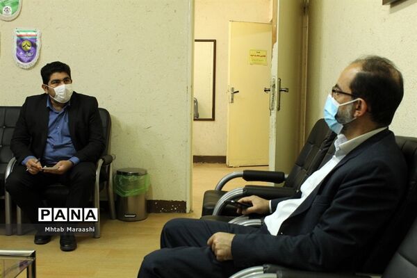 بازدید معاون پرورشی و فرهنگی اداره کل آموزش و پرورش از سازمان دانش آموزی خوزستان
