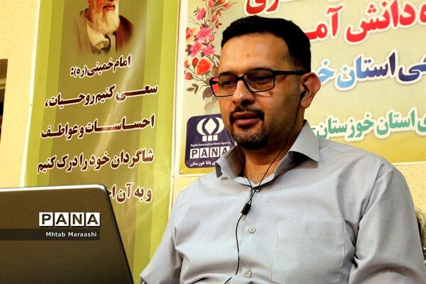بازدید معاون پرورشی و فرهنگی اداره کل آموزش و پرورش از سازمان دانش آموزی خوزستان