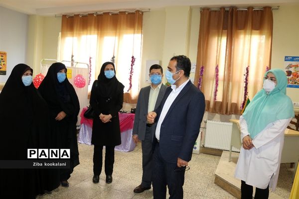 افتتاح اتاق‌های سلامت و بهداشت مدارس شهرستان قدس