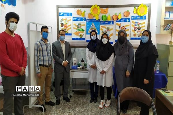 افتتاح اتاق بهداشت دبستان کوثر در ملارد