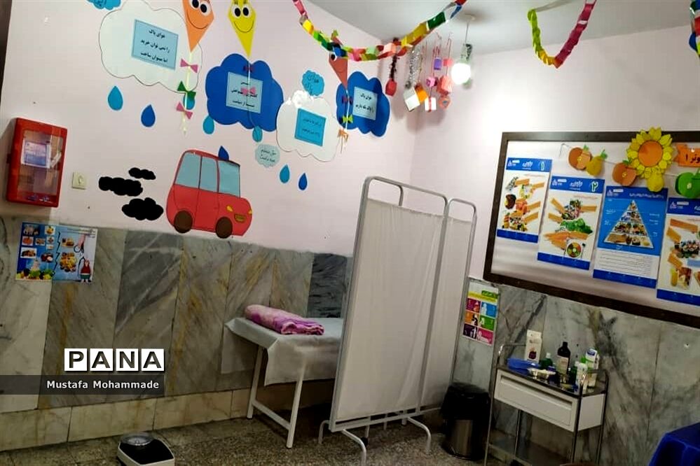 افتتاح اتاق بهداشت دبستان کوثر در ملارد