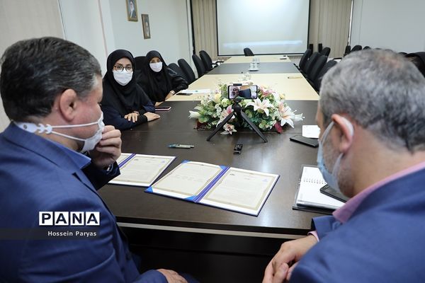 جلسه هماهنگی انعقاد تفاهم‌نامه میان «خبرگزاری پانا» و «مجمع خیرین مدرسه‌ساز شهر تهران»