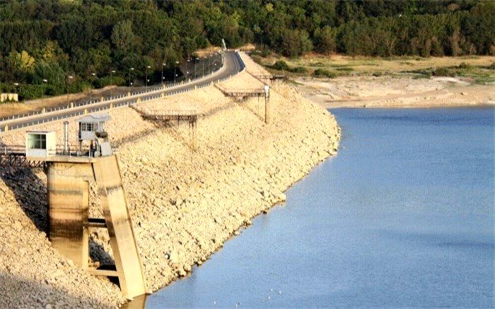 حجم آب سد مهاباد به کمترین میزان خود طی ۶ سال اخیر رسید