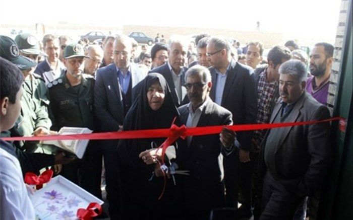 افتتاح اولین سالن ورزشی در روستای شفیع آباد بردسکن