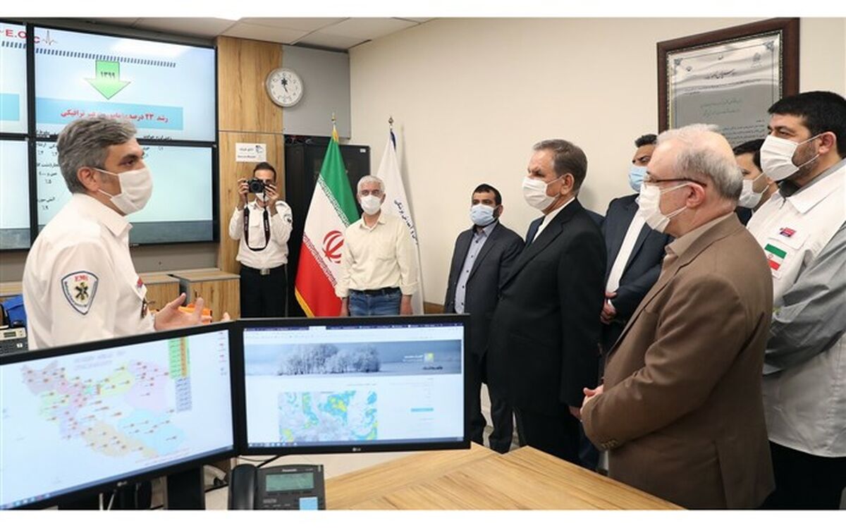 قدردانی جهانگیری از ایثارگری‌های کارکنان اورژانس کشور