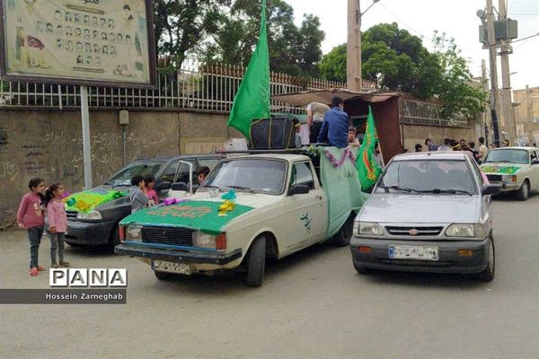 کاروان شادی خودرویی دوستداران اهل بیت(ع)