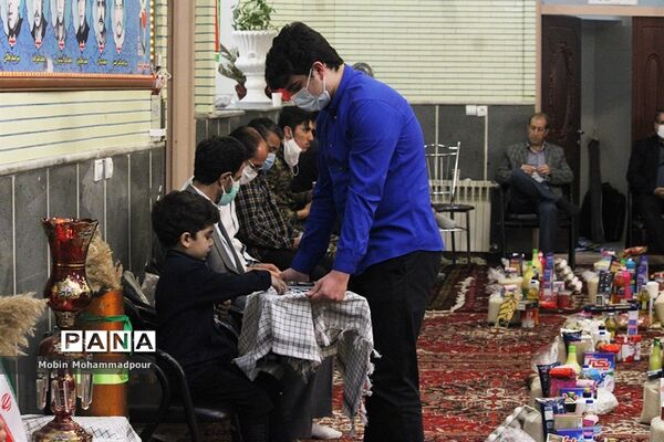 رزمایش کمک‌های مومنانه در مسجد عباسیه تبریز