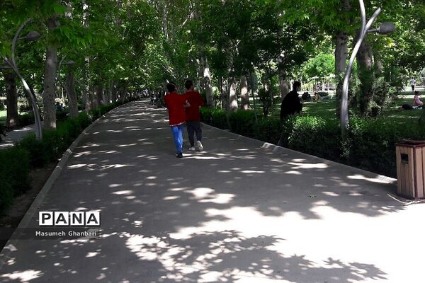 حال و هوای بوستان‌ها در ایام تمدید وضعیت قرمز کرونایی
