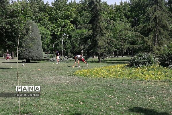حال و هوای بوستان‌ها در ایام تمدید وضعیت قرمز کرونایی