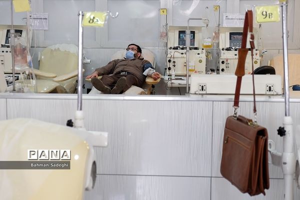 اهدای خون در ماه ضیافت الهی