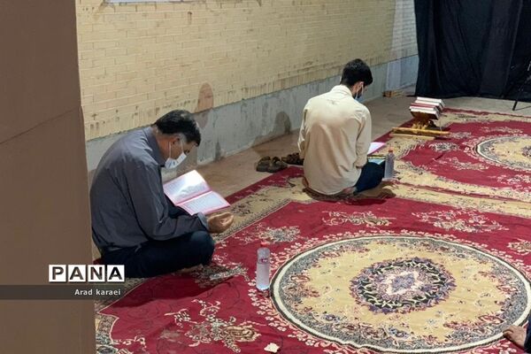 مراسم احیای شب های قدر در شهرستان امیدیه و میانکوه