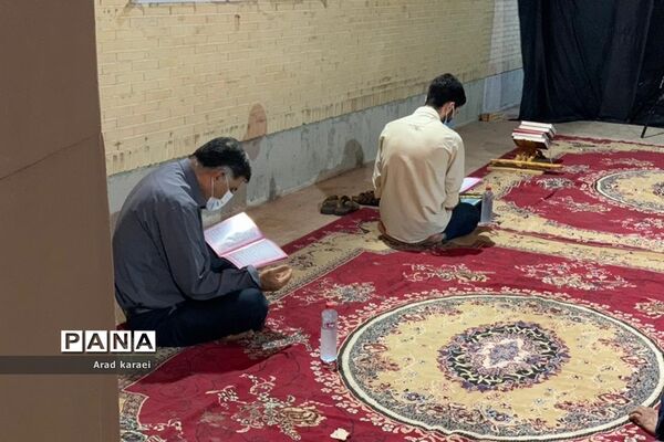 مراسم احیای شب های قدر در شهرستان امیدیه و میانکوه