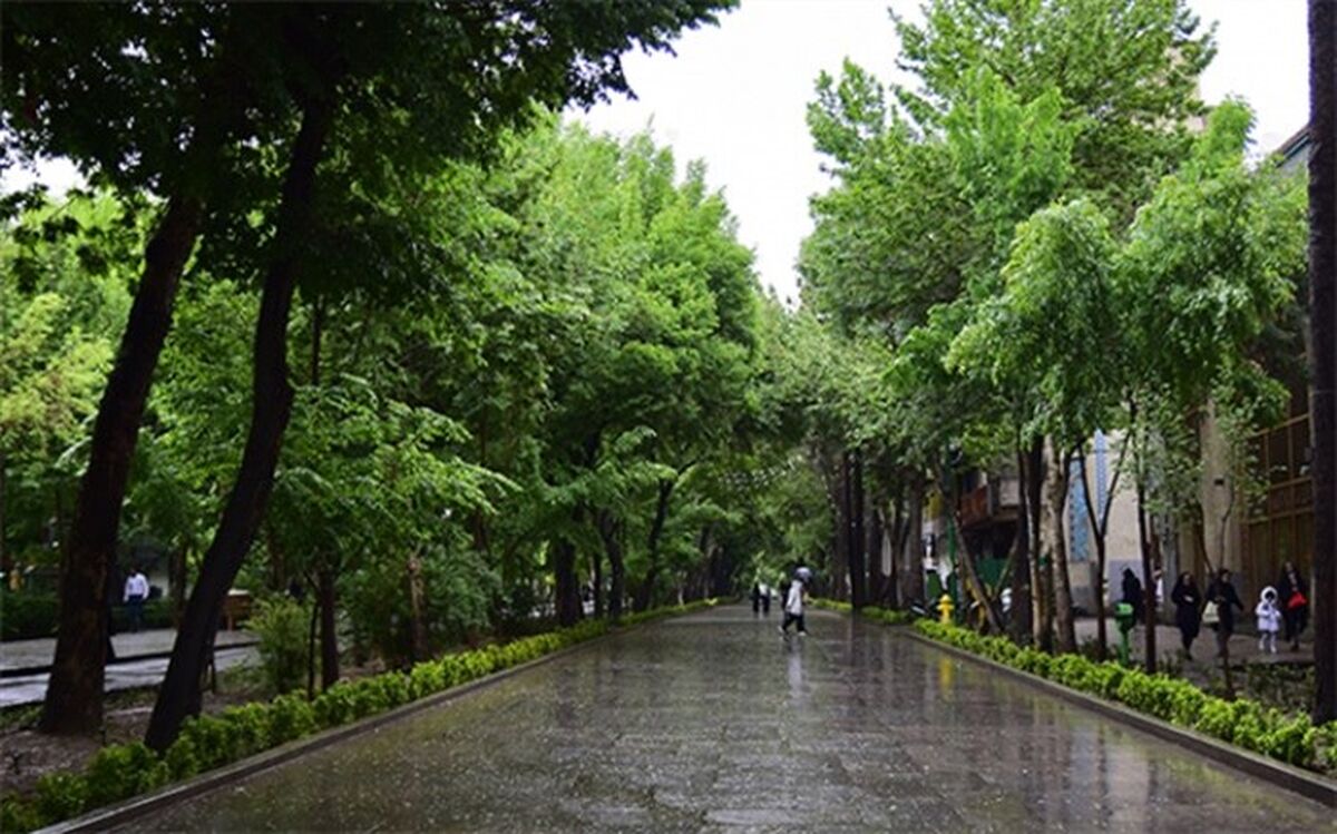 تداوم رگبار باران در اغلب مناطق کشور