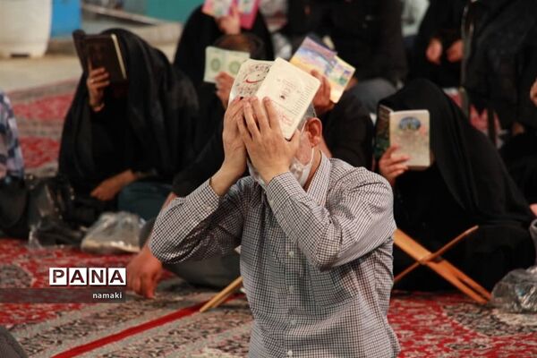 برگزاری شب قدر در حرم حضرت محمد هلال بن علی آران و بیدگل
